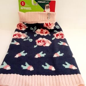 Vibrant Life Dog Apparel Nylon Zip up Vest Size S